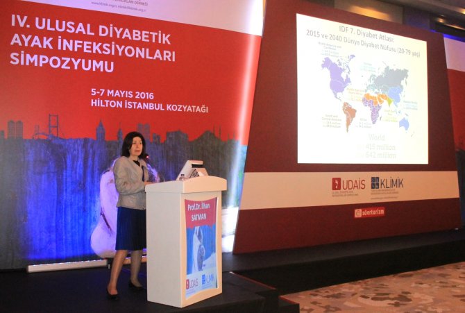 Türkiye'de 500 bin diyabet hastasında 'ayak enfeksiyonu' var