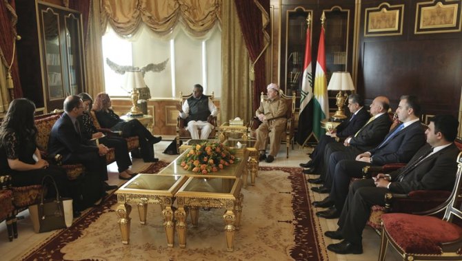 Barzani, Uluslararası Af Örgütü Genel Sekreteri Shetty ile görüştü