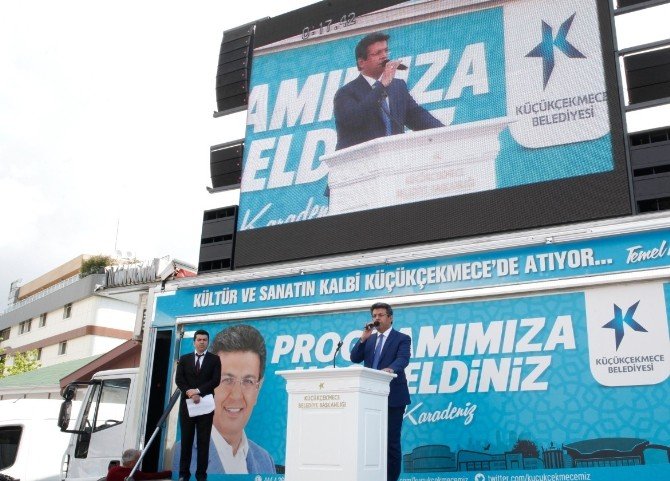 Kartaltepe Ortaokulu Açılışında Renkli Görüntüler