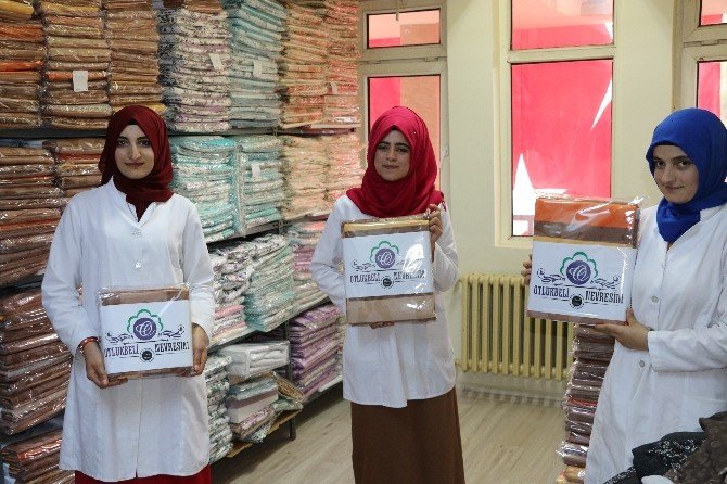 Otlukbelili bayanlar üretiyor Erzincan güçleniyor