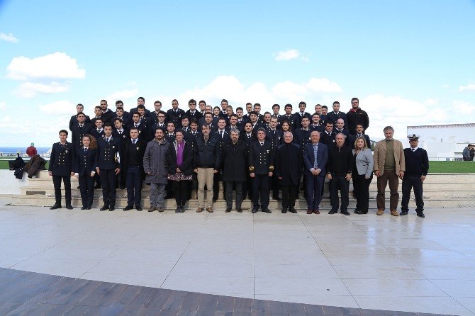 GAÜ, denizcileri için bröve töreni gerçekleştirdi