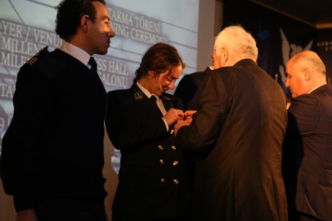 GAÜ, denizcileri için bröve töreni gerçekleştirdi