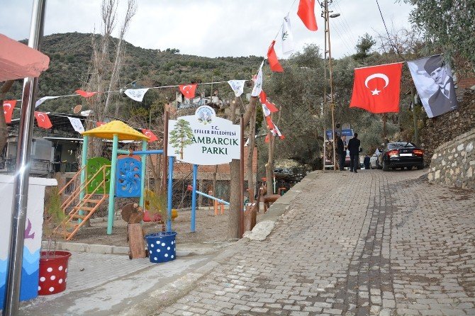 Ambarcık Parkı mahallelinin hizmetine açıldı