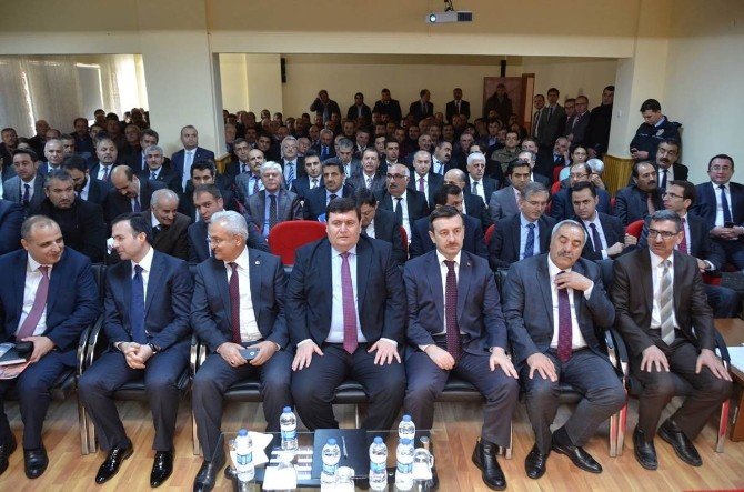 2017 yılı 1. il koordinasyon kurulu toplantısı Tercan da yapıldı