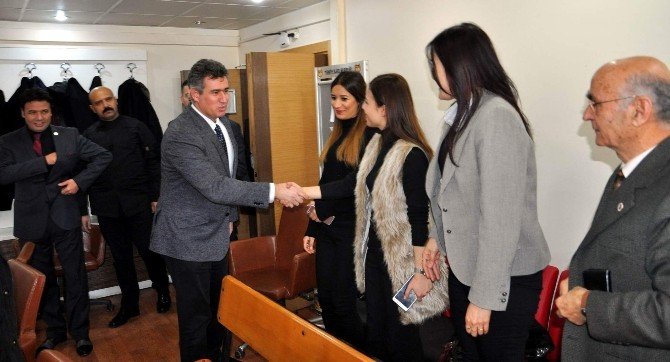 Barolar Birliği Başkanı Feyzioğlu Kırıkkale Barosunu ziyaret etti
