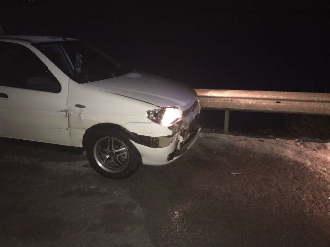Dinar’da zincirleme trafik kazası: 1 yaralı