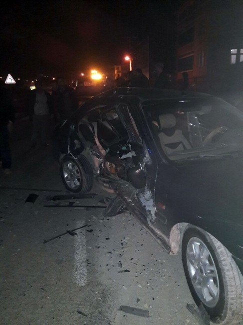 Bartın’da trafik kazası 2 yaralı
