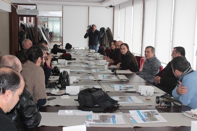 Baro Başkanı Ahmet Atam, basın mensuplarıyla bir araya geldi