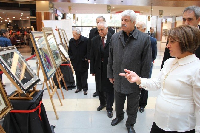 AVM’de Kağıt Rölyef Atölye sergisi açıldı