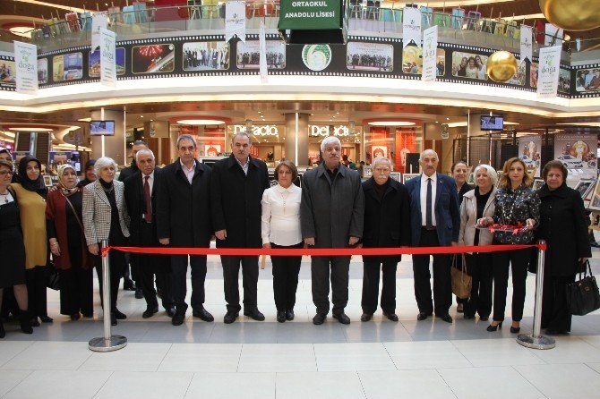 AVM’de Kağıt Rölyef Atölye sergisi açıldı