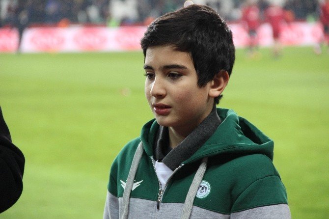 Şehit Fethi Sekin’in oğlu Konyaspor - Galatasaray maçında