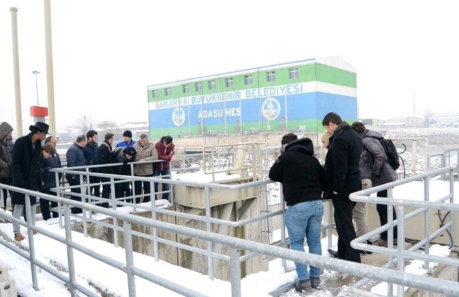 KYK Arif Nihat Asya Erkek Öğrenci Yurdu öğrencileri ADASU HES’i ziyaret etti