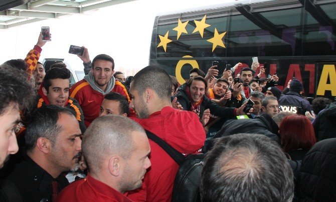 Galatasaray kafilesi Elazığ’da