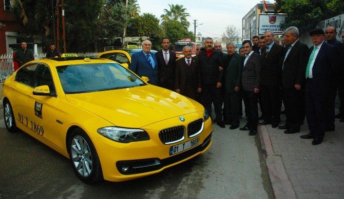 230 bin liralık BMW’yi taksi yaptı