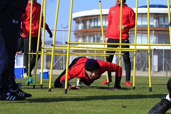 Antalyaspor, Osmanlıspor maçının hazırlıklarını sürdürüyor