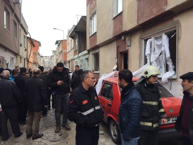 Bursa’da doğalgaz patlaması: 1 yaralı