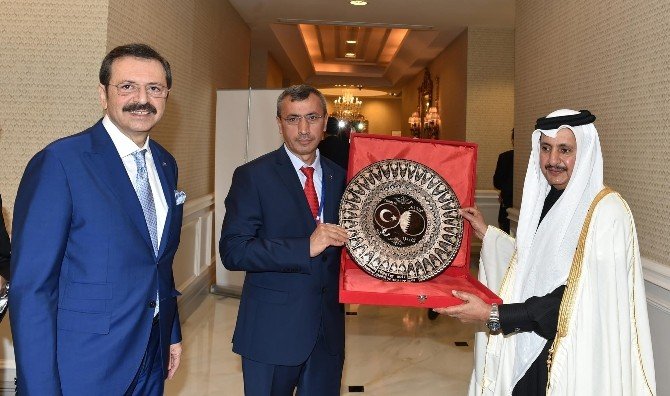 Sorgun TSO Başkanı Arslan’dan Katar Başbakan Yardımcısına ziyaret