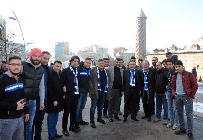 Ünlü spor adamları Erzurum’da