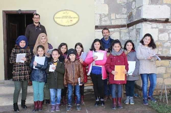 Çocuk yazarlar Ünye Yaşayan Kültürel Miras Müzesini gezdi