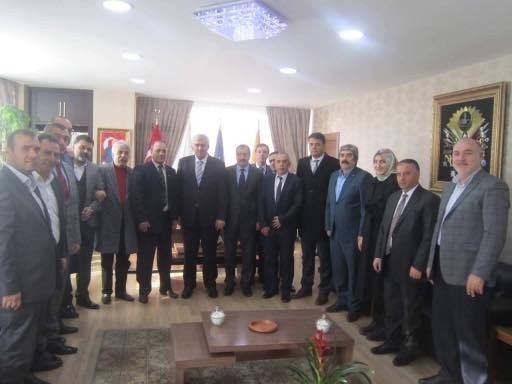 MHP’den AK Parti İl Başkanı Öz’e ziyaret