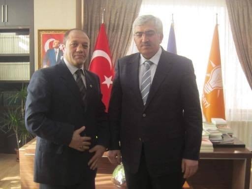 MHP’den AK Parti İl Başkanı Öz’e ziyaret
