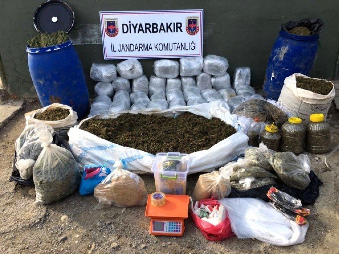 Diyarbakır’da uyuşturucuya tarihin en büyük darbesi vuruldu