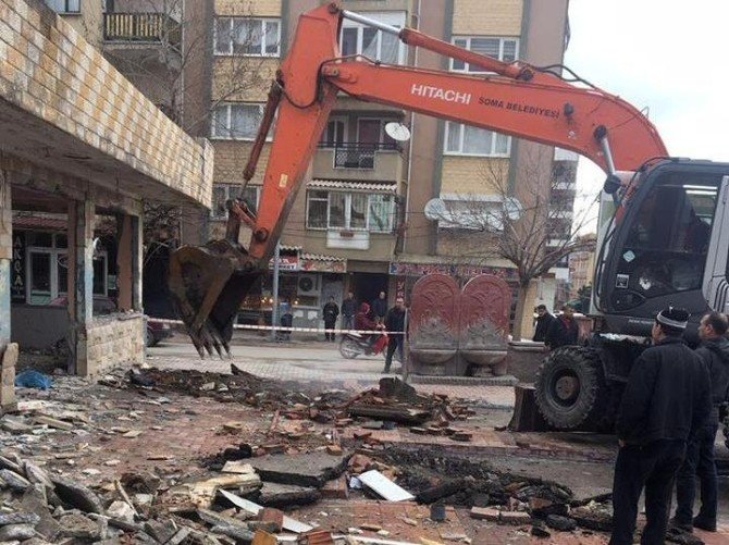 Soma’da eski otogarın yerine katlı pazaryeri