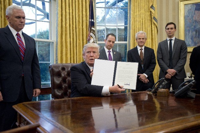 Trump’tan Trans-Pasifik Ortaklığı kararı
