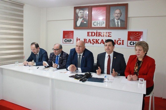 CHP’li Edirne milletvekillerinden ‘anayasa’ tepkisi