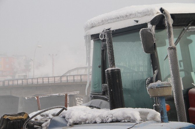 Sibirya soğukları Doğu Anadolu’yu dondurdu