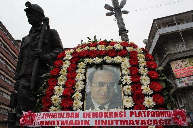 Gazeteci-Yazar Uğur Mumcu, Zonguldak’ta törenle anıldı