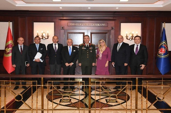Portekiz Parlamentosu Millî Savunma Komisyonu heyeti Orgeneral Akar’ı ziyaret etti