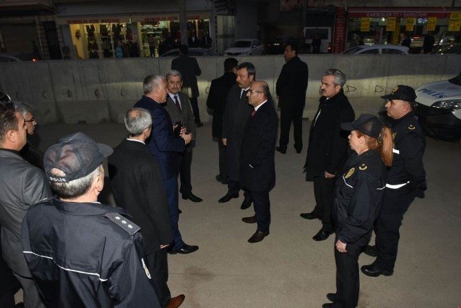 Vali Demirtaş’tan polis merkezlerine ziyaret