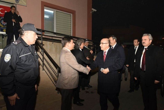 Vali Demirtaş’tan polis merkezlerine ziyaret