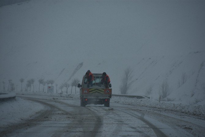 Sinop’ta 134 köy yolu ulaşıma kapandı