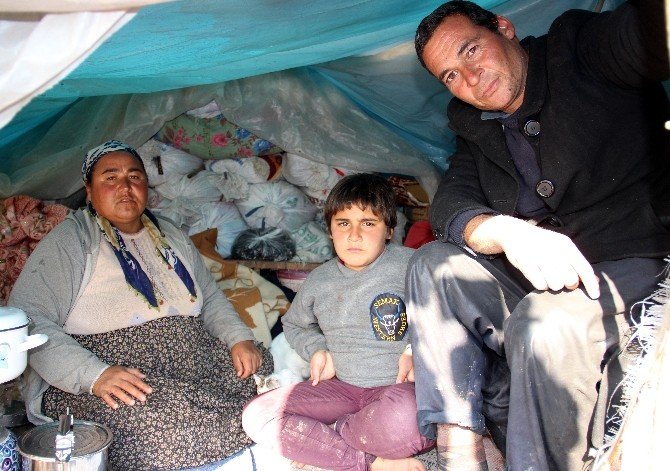 Naylon çadırdan sıcak yuvaya