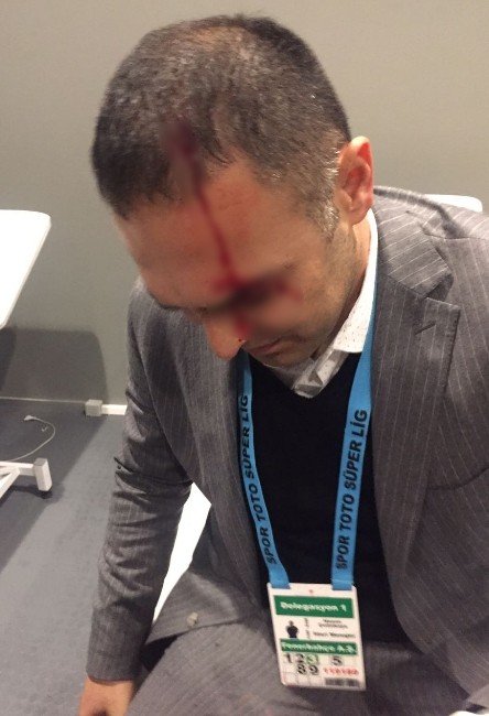 Hasan Çetinkaya’nın kafası yarıldı