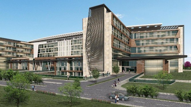 Bursa’da otel konforundaki yeni hastanede inşaat başladı