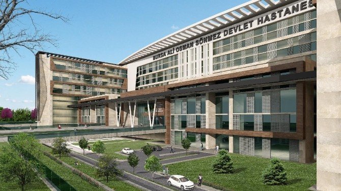 Bursa’da otel konforundaki yeni hastanede inşaat başladı