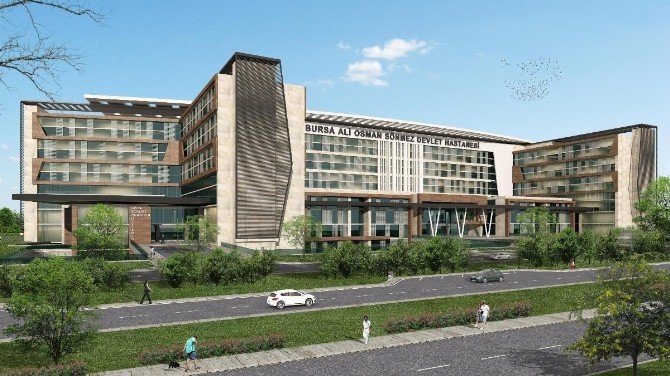 Bursa’da otel konforundaki yeni hastanede inşaat başladı