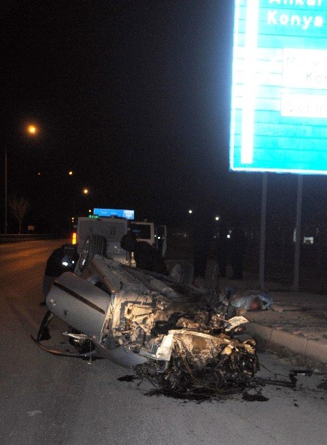 Eskişehir’de trafik kazası: 1 ölü