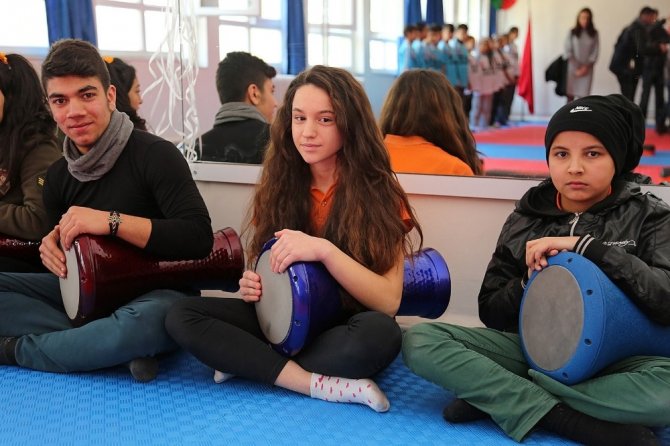 Çocuklar spor sınıfına kavuştu