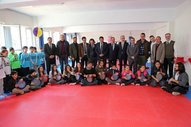 Çocuklar spor sınıfına kavuştu