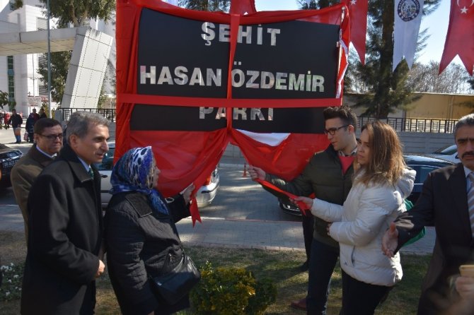 Şehit polis memuru Hasan Özdemir’in adı parkta yaşayacak