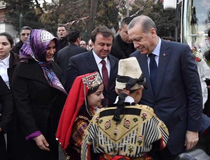 Cumhurbaşkanı Erdoğan’dan Kahramanmaraş Büyükşehir Belediyesine ziyaret