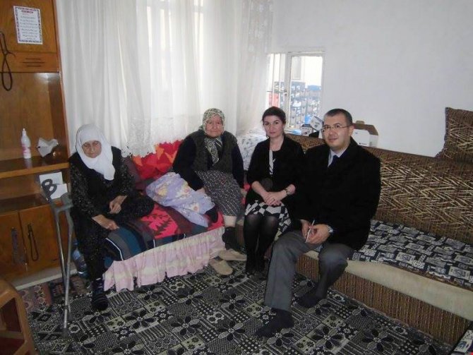 Şarköy Kaymakamından ev ziyaretleri