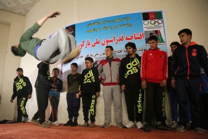 Afganistan’da ilk parkur sporu federasyonu kuruldu
