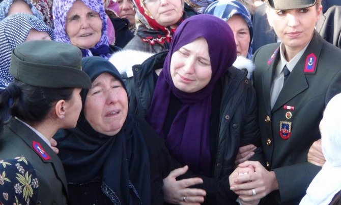 Tekirdağ şehidini son yolculuğuna uğurladı