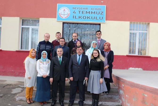 Milli Eğitim Müdürü Demir, Acıgöl’de okulları ziyaret etti