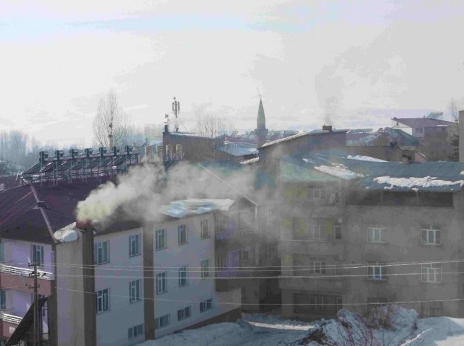 Varto’da hava kirliliği